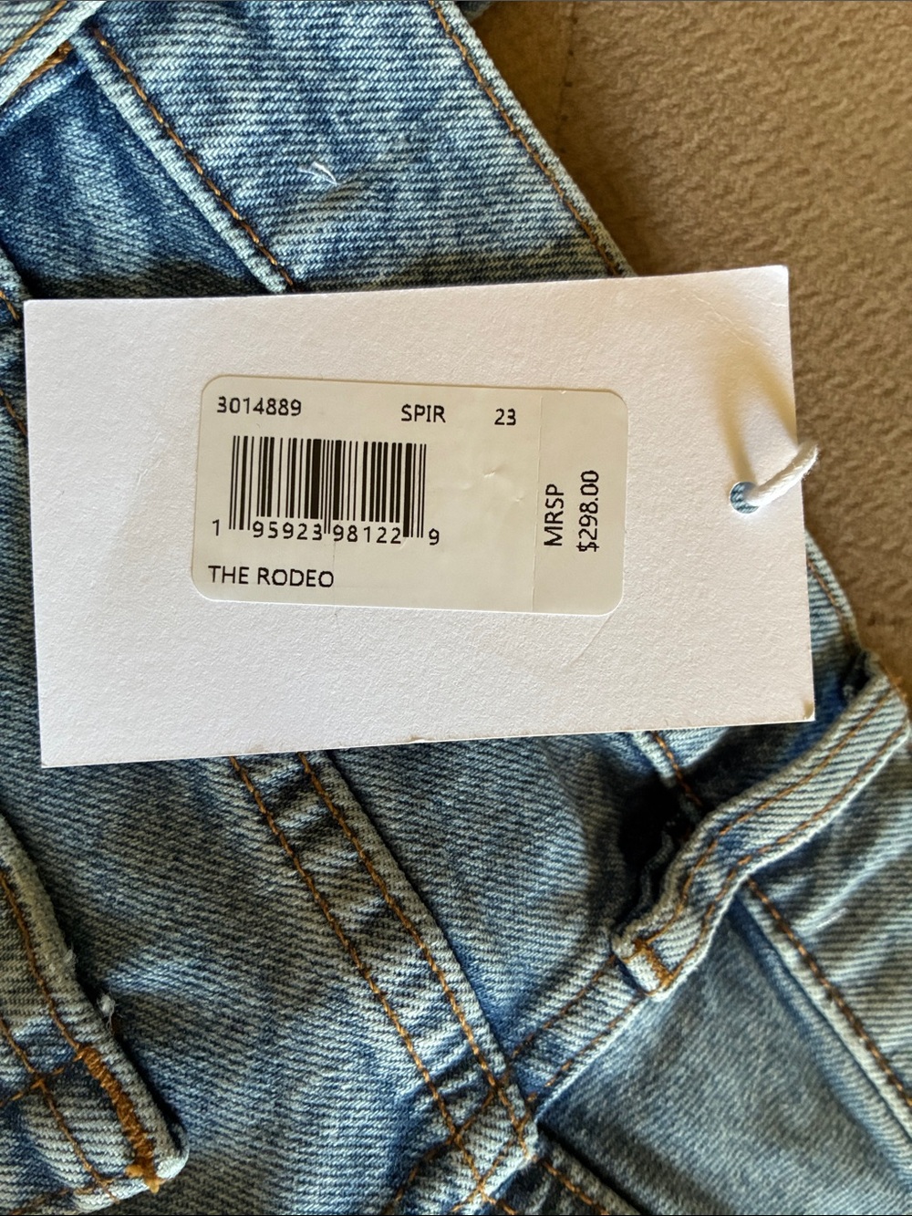NWT Frame The Rodeo Low Rise Boot Cut jeans 🔥 - Picture 7 of 7